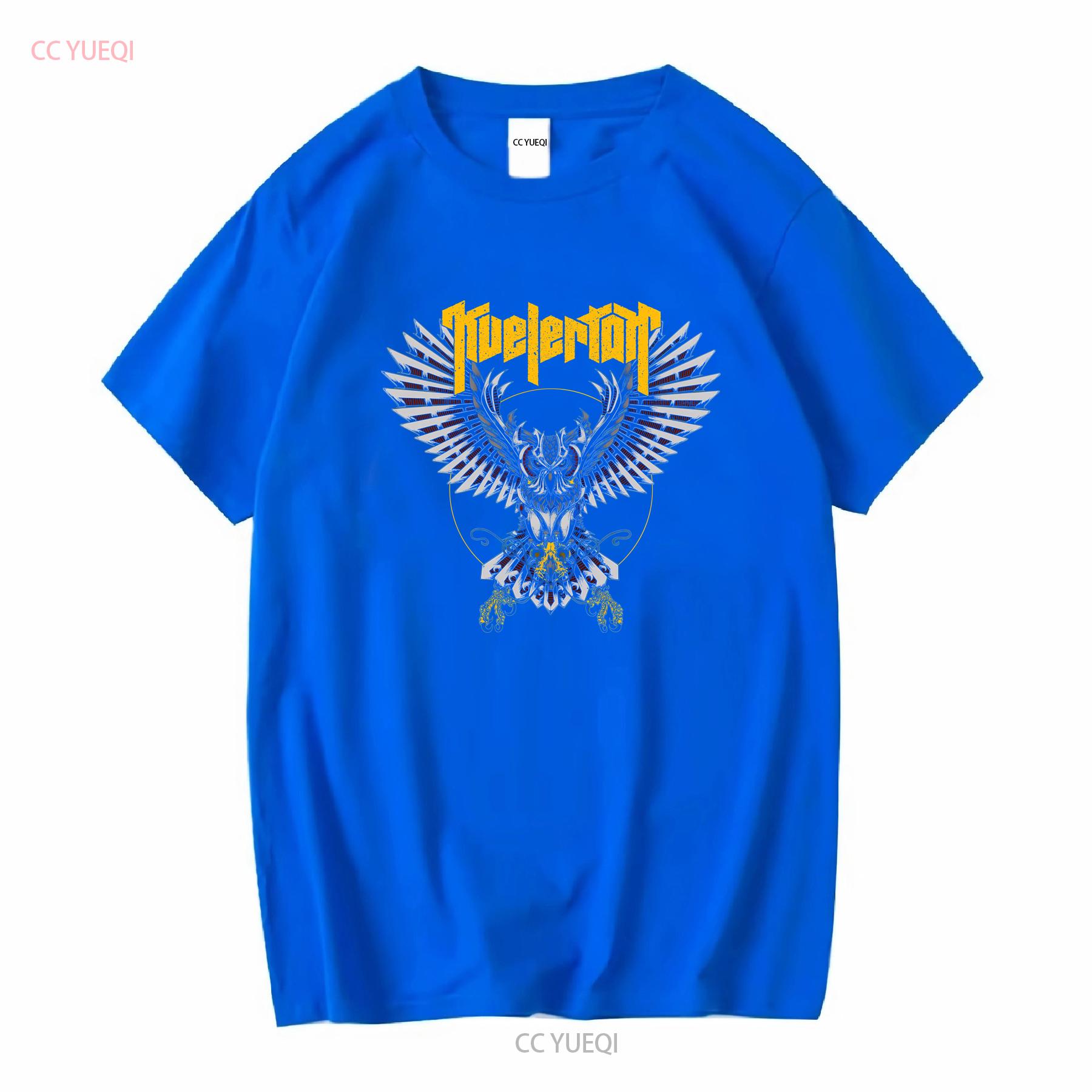 

Kvelertak Robot Owl Mens Black T Shirt Size S 5XL vintage Washed Soft homme graphic Top For Everyday Wear Versatile S