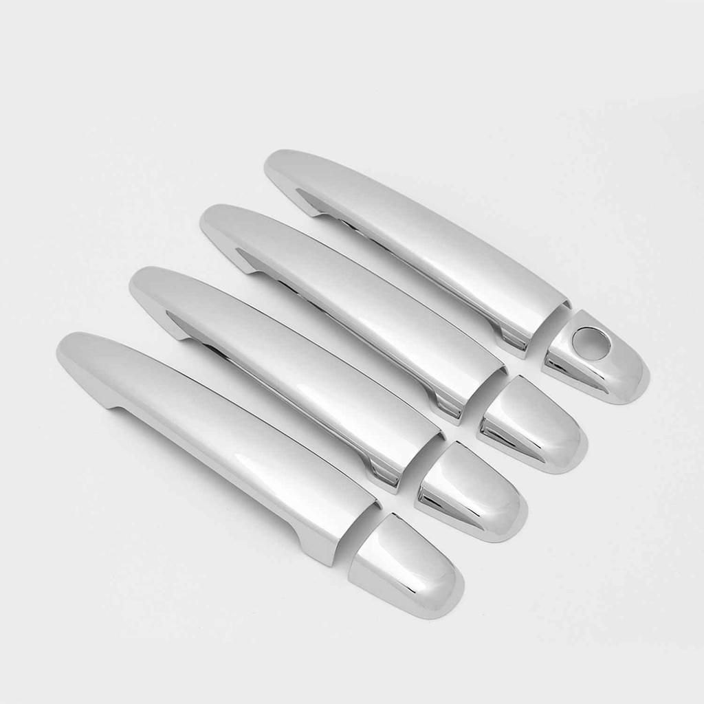 Cars Accessories Door Handle Cover For Toyota Land Cruiser Prado 120 J120 LC120 2003-2009 Car Decoration Styling Upgrade