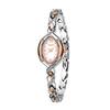 TIME100 Bracelet Watch with Citizen 30M Water Silver and Rose Gold Women's Japanese-Made Movement, Dual-Tone Design, Resistance,