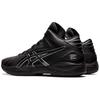 Asics Gel-Hoop V13 Mode Bequemes Textil Synthetisches Leder Low-Top Basketballschuhe Unisex Sneaker Schwarz 1063A035-001