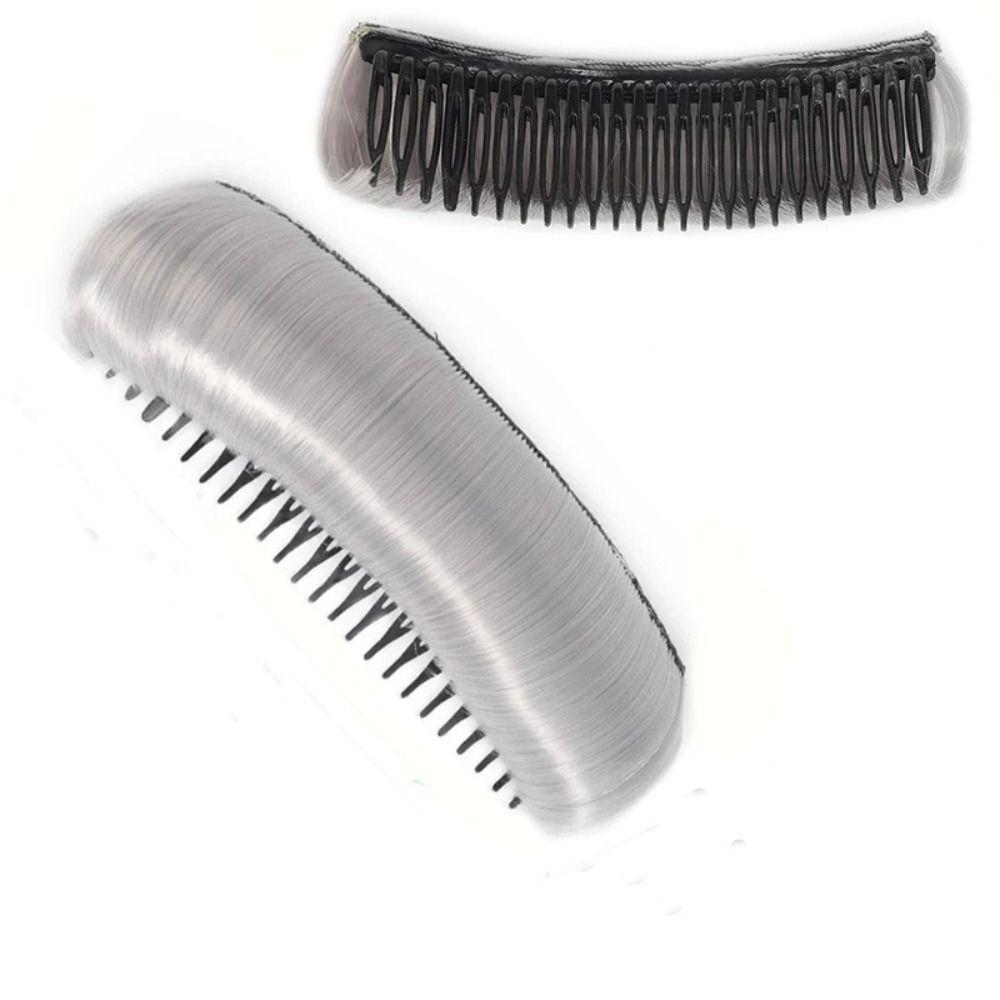 False Hair Clip Invisible Hair Bun Hair Combs Wig Cushion Fluffy Hair Clip Pad Women
