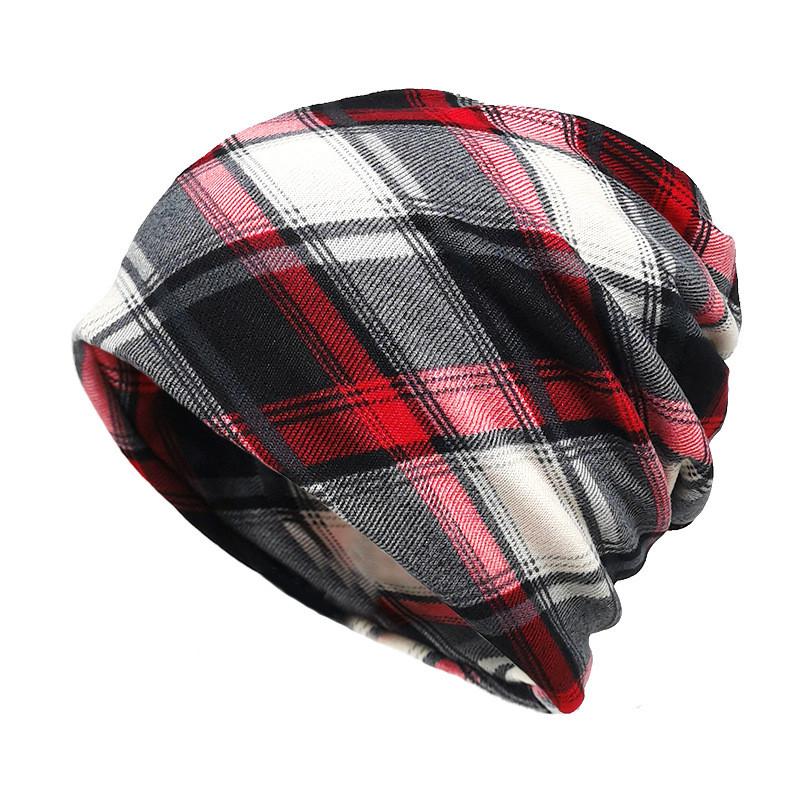 Vintage Style Pullover Cap With Printed Design For Casual Winter Outfits