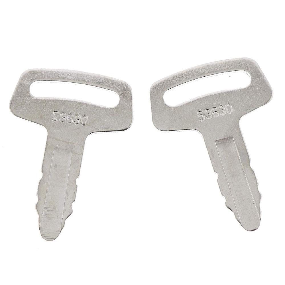 5Pcs Ignition Keys RC101-53630 for Kubota K008 K008-3 KX91-2 KX101 KX121-2 KX151