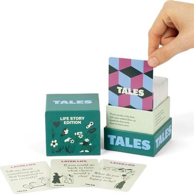 150 Conversation Starter Cards Life Story Edition Family Tales Gathering Party Card Game