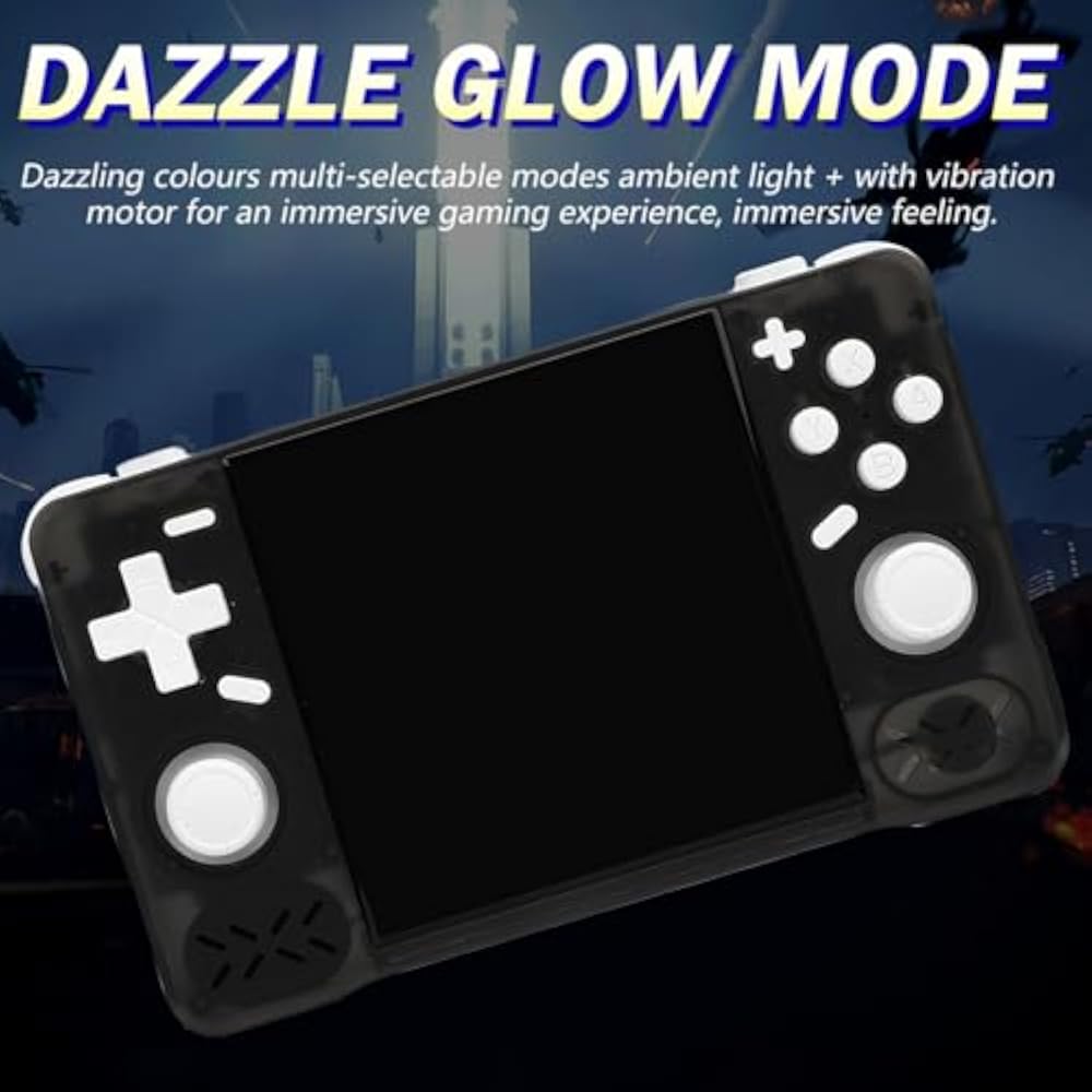Acogedor 2025 New Retro Handheld Game Console, 4.0 inch IPS Screen Retro Game Console, Portable P...