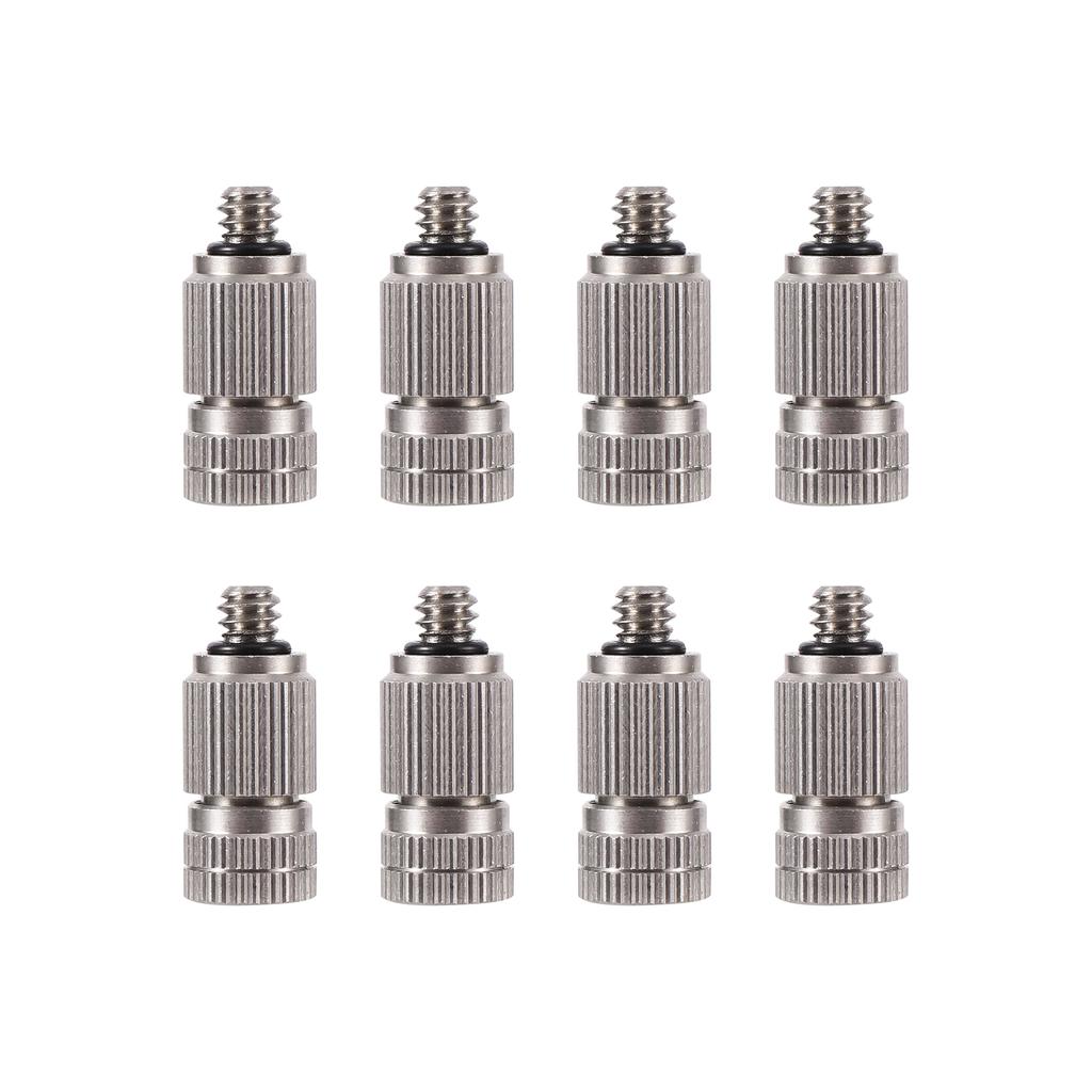 0.15~0.5mm  3/16" Thread High Pressure Misting Nozzle Atomization Sprayer  Irrigation Cooling Humidify Dust Removal Disinfection