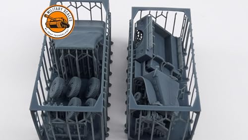 IDAP Technology 1/72 Scale American Dodge WC51 Small Freight Truck 3D Printer Kit PD72044