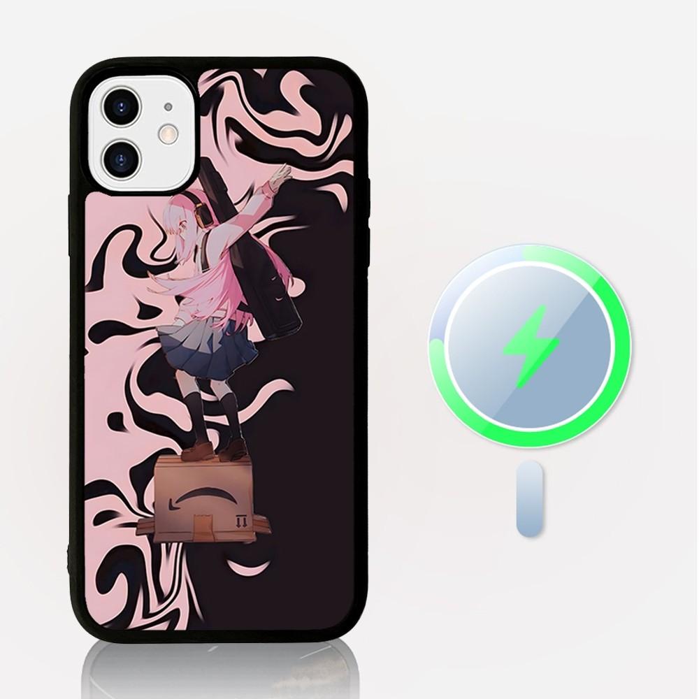 BOCCHI THE ROCK Phone Case Magnetic Case For IPhone 16 14 13 12 11 15 Pro Max Plus For Magsafe Wireless Charge Cover