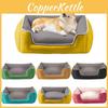 Comfy Pet Bed For Dogs And Cats Washable And Waterproof Sleeping Cushion
