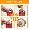 New 6PCS Simple Bottle Opener Reusable Easy Can Opener Sealed Drink Beer Cola Opener Lid Remover Kitchen Supplies Camping Tools