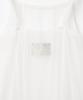 MILLO WOMEN Sheer Frill Dress [White]
