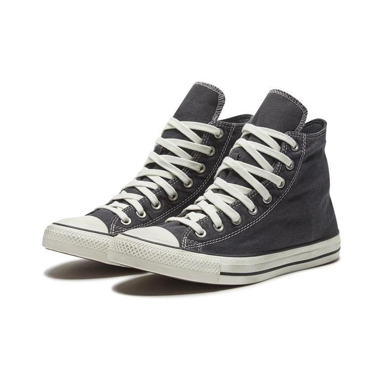 Converse Chuck Taylor All Star Bekväma Vardagliga Mångsidiga Högtoppiga Kanvas Skor Unisex Sneakers Grå Svart 167960C