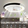 Electric Fan 50cm Intelligent Ceiling Fan with Lamp Bedroom Decorative Ventilator Lamp Smart APP Control With Remote control