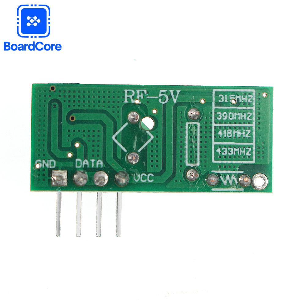 433Mhz RF receiver Module Super- Regeneration DC5V For Raspberry PI Smart Home