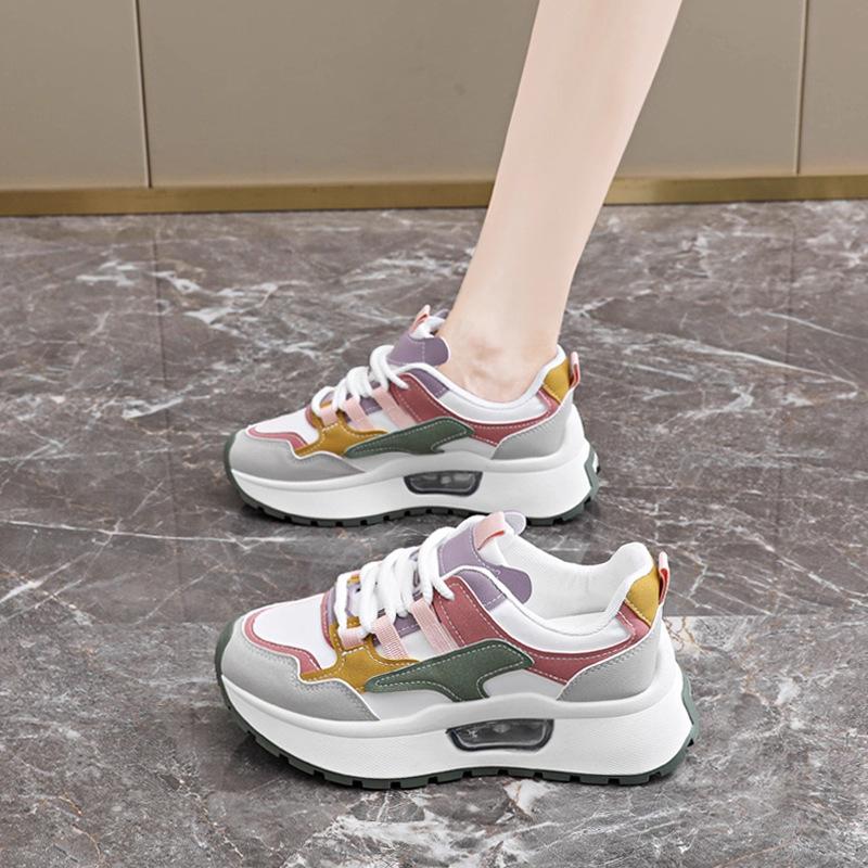 Ян Ми 2 новые осенние платформенные папины кроссовки женские легкие повседневные спортивные туфли 35