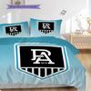 Set Copripiumino Trapuntato Port Adelaide Federa Decorazione per la Casa Regalo di Compleanno (1 * copripiumino + 2 * federa, senza nucleo)