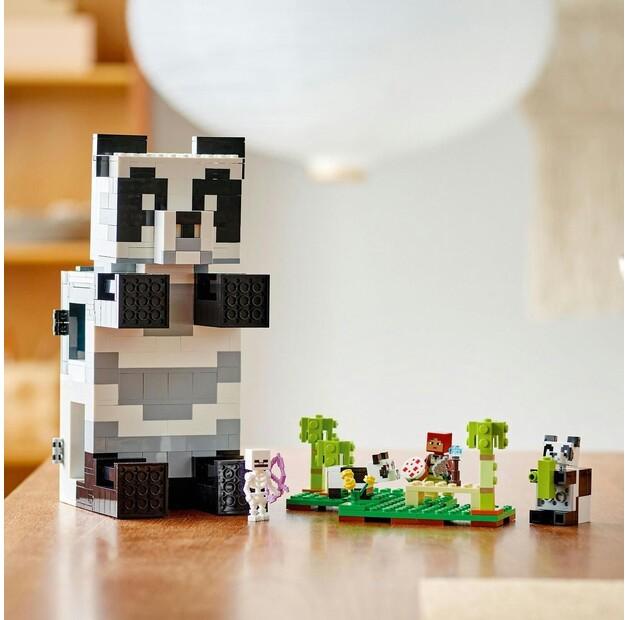 LEGO Minecraft 21245 Reserva de pandas