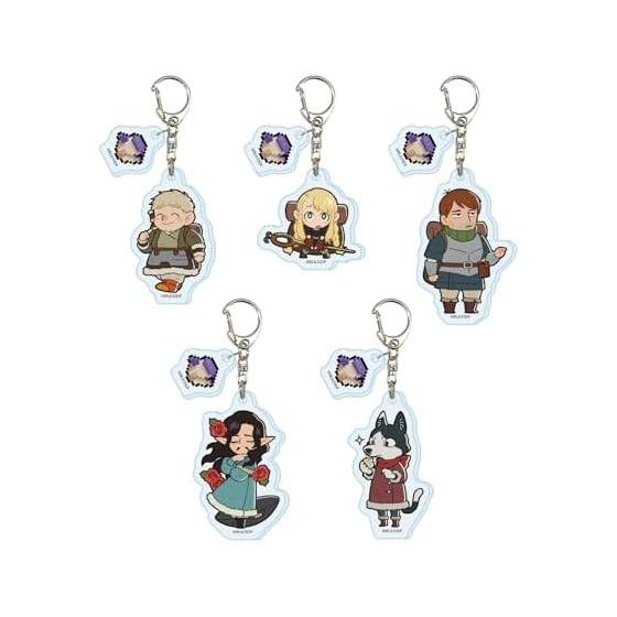 Delicious in Dungeon Vol. 1 Acrylic Keychain with Parts - Box of 5