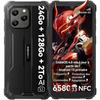 Téléphone Portable Incassable Blackview BV5300 Plus(NFC) Android 13 6,1" (8+16)Go+128Go/SD 2To 6580mAh 13MP IP68 Dual SIM - Noir