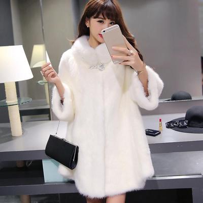 Mink Coat Women's Faux Fur Coat