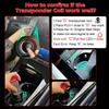 PKE LF Tester Automotive Transponder Key Coil Detector WOYO PL011 PKE LF Locator Vehicle Low Frequency Antenna pection Tool