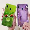 For Samsung Galaxy A10 A20 A30 Case A105F A205F A305F Cute Fashion Painted Cover Soft Silicone Case For Samsung A20 A 10 30 Bags