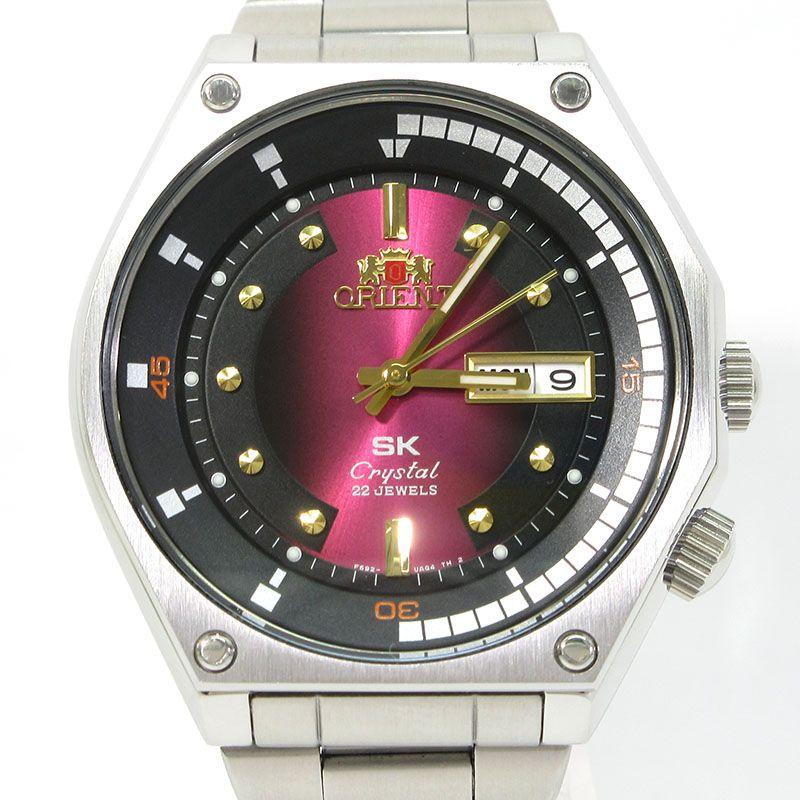 [Mie Main Store] Used ORIENT | Orient RN-AA0B02R Revival SK Revival SK Reprint Model Watch Analog Display Automatic Winding Red x Gold x Silver [131]