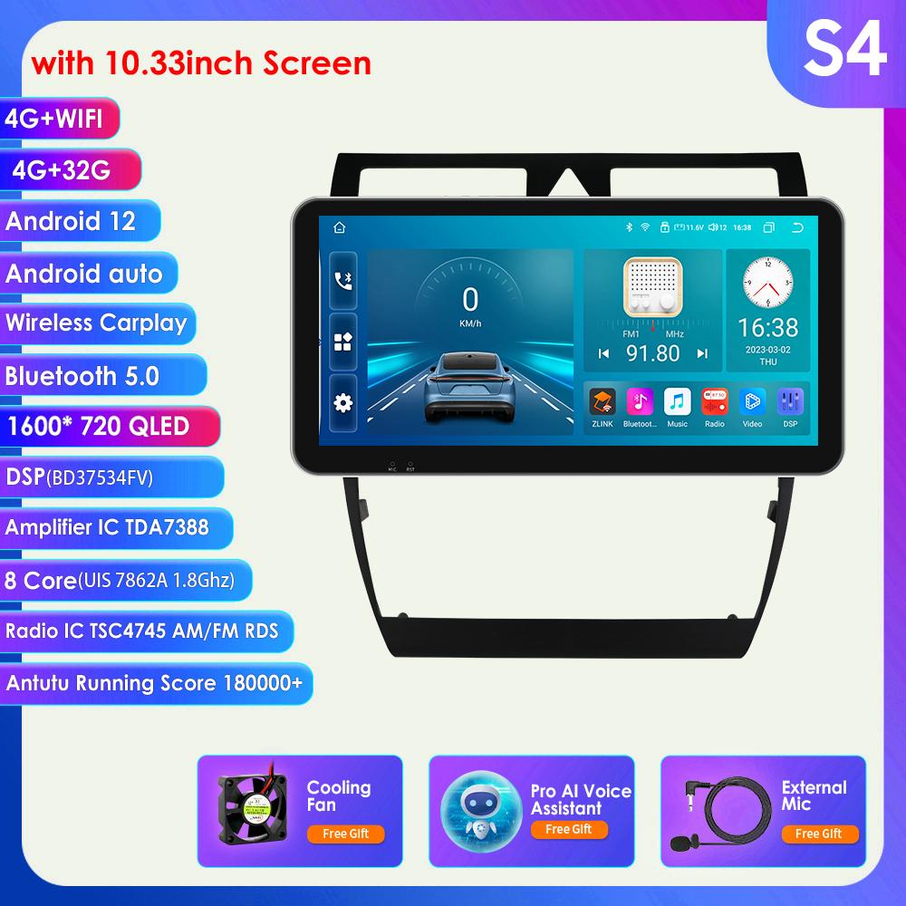 

8G + 128G DSP IPS Carplay 2 Din Android-радио для A6 C5 1997-2004 S6 RS6 AI Voice 4G-LTE Автомобильный мультимедиа GPS 2din Интеллектуальный экран RDS Авторадио S4 8Core 4G 32G AI