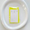 Fluorescent Baggage Name Tags Colorful Information Card Portable Airplane Suitcase Tag  Travel