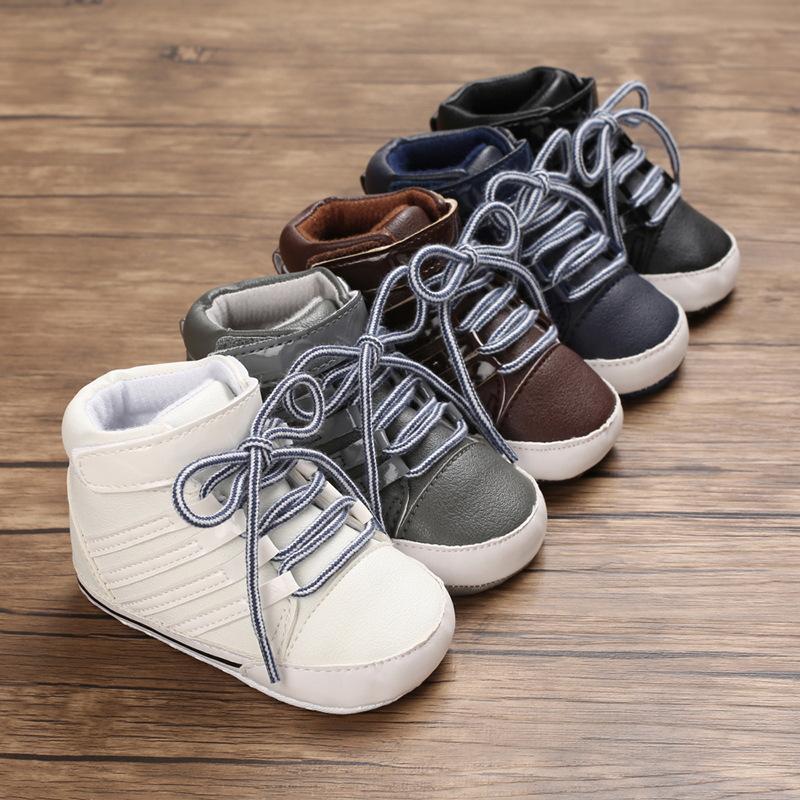 Babyschuhe, Frühlingsmodelle, 0–1 Jahre alt, weicher Boden, Lernschuhe, lässige Babyschuhe, Sportschuhe