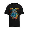 Megadeth Metal Band Konzert Fan Musik 80er Baumwolle Damen Bio T-Shirt