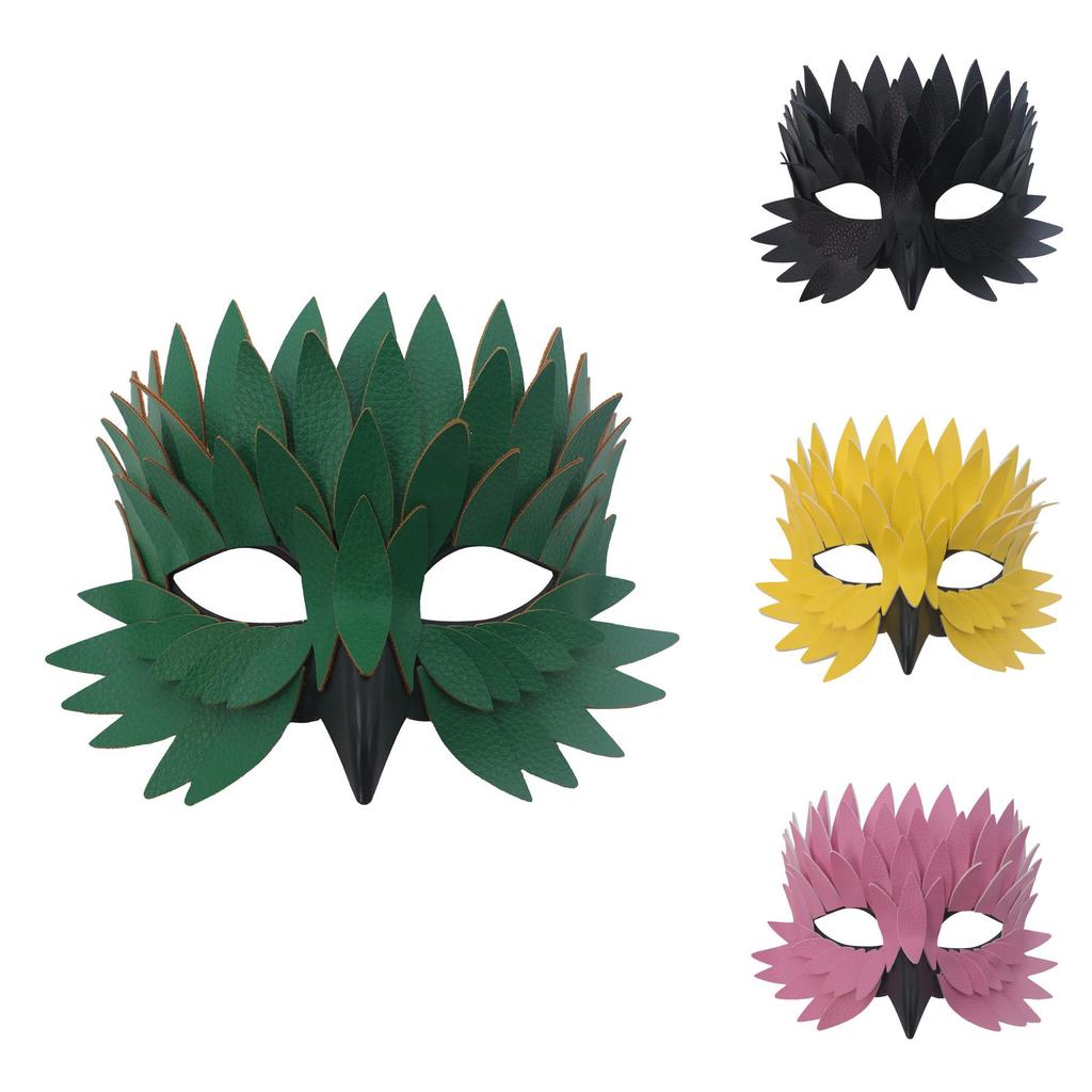 Eulen-Halloween-Maske mit DIY-Design für Kostümpartys und Festivals