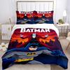 3pcs batman, superhero Duvet Cover Set (1 Duvet Cover + 2 Pillowcases, No Core) - Comfortable, And Breathable Bedroom Decoration yy251104084