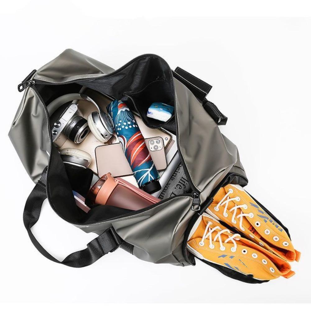 With Shoe Box Fitness Handbag Dry and Wet Separation Gym Bag Sports Shoulder Bag Commuting