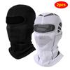 Winter Warme Sturmhaube Motorrad Vollgesichtsmaske Atmungsaktiv Ski Winddicht Helm-Innenfutter Sport Kapuzenmütze Radfahren Reiten Ski Kopfbedeckung