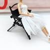 5 Colors Outdoor Camping Leisure Chair 10.3*11*13cm Furniture Model  For 1/6 Dolls