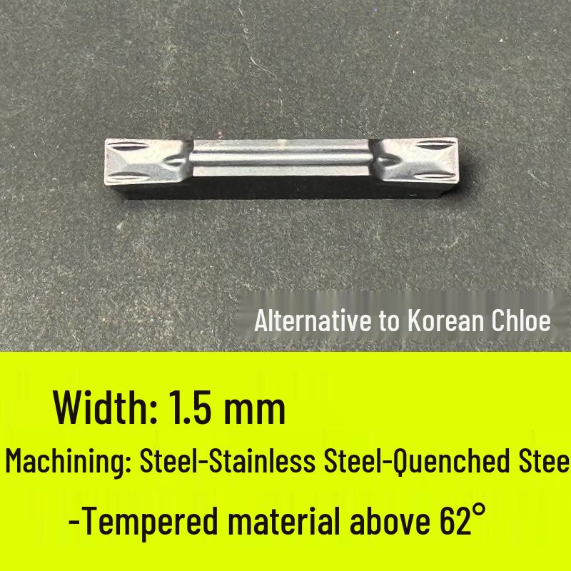 CNC Nut- und Abstechklingen: Edelstahl mggn/mgmn300/400 Einsätze