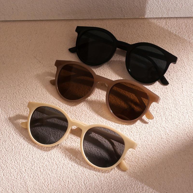 3pack Retro Small Round Frame Women's Fashion Glasses Daily Trendy Match Party Festival Party Decoration Glasses