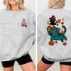 Kpop Demon Hunters Tiger Graphic Sweatshirts Oversized Autumn Winter Pullover Trick or Treat Oversized Women's Sweatshirts