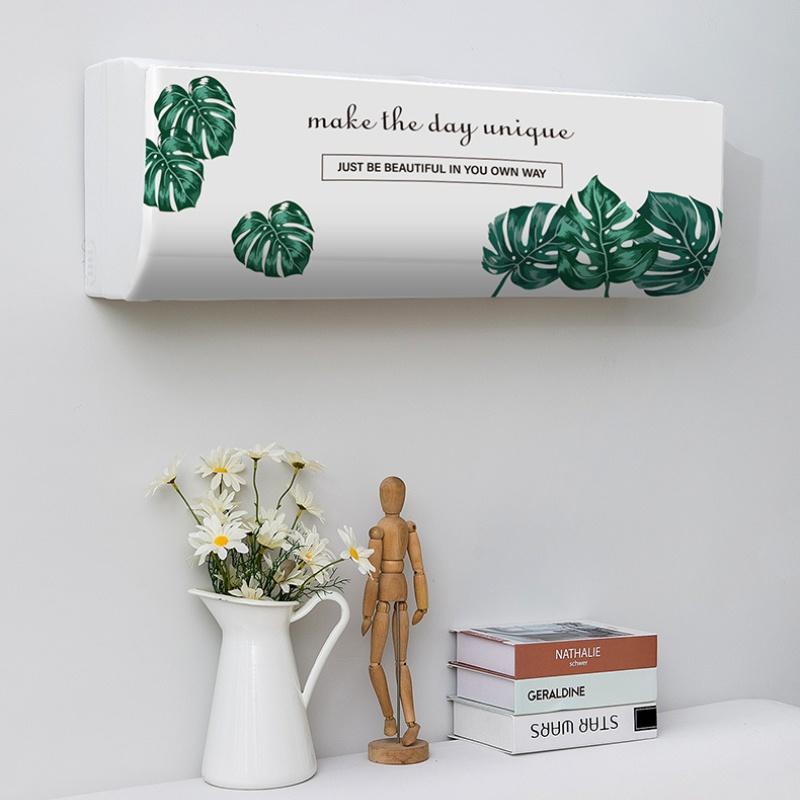 Nordic Air Conditioner Deksel Innendørs Pastoral Hengende Air Conditioning Beskyttelsesklut Støvtett deksel Ins Home Decor Protection Case