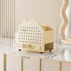 Household Desktop Organizer Perforated Board Storage Stationery Organizer  Tabletop Display
