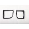 Fit For Ford Explorer 2016-2019 Carbon Fiber Console L&R Air Outlet Vent Trim 2X