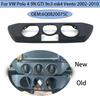 Car Black Front Dashboard AC Heater Control Panel Trim Cover Cap 6Q0820075C For VW Polo 4 9N GTI 9n3 Mk4 Vento 2002-2010