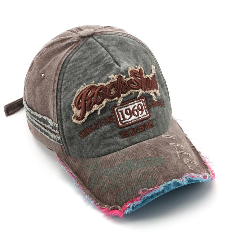 Unisex Retro Sun Cap Streetwear Adjustable Hat Men's Vintage Baseball Cap Women's Outdoor Hat