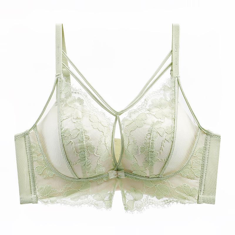 Japanese Style Hollow Lace Bra: Sexy, Supportive, Lift, No Underwire