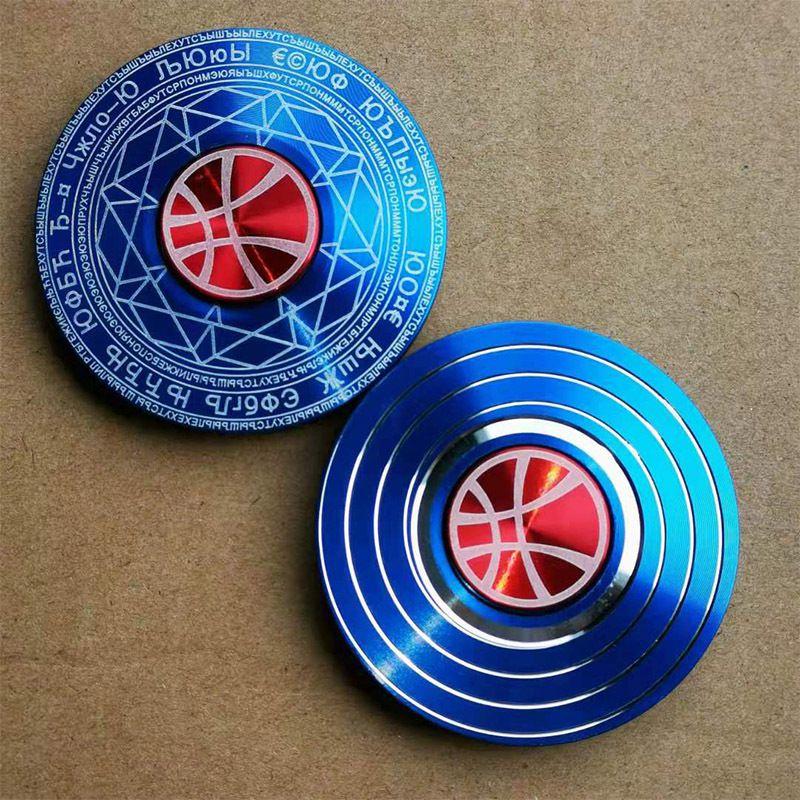 Captain Spinner American Fingertip Gyro Shield Alloy Toys Decompression