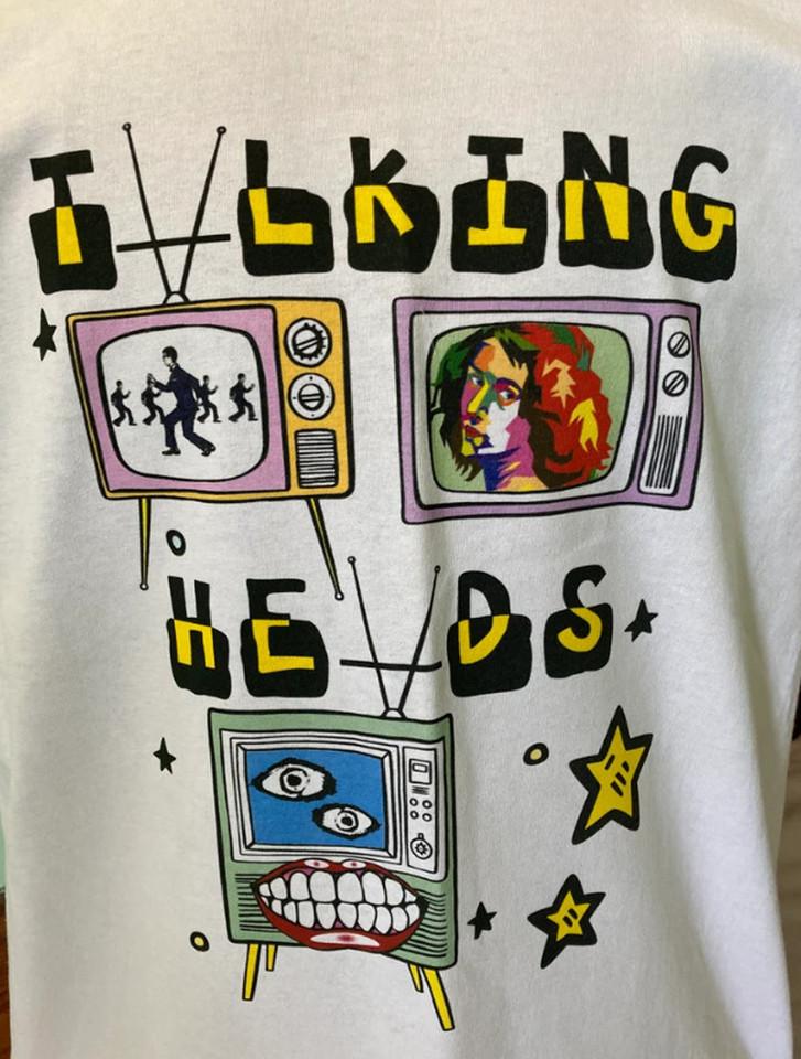 

new Talking Heads white T-shirt Unisex All sizes S to 345Xl Unisex T-Shirt S