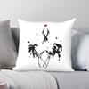 Japanese Cranes Transcen Dance Square Pillowcase Polyester Linen Velvet Pattern Zip Decor Pillow Case Home Cushion Cover
