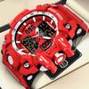 FOXBOX Military Watches for Men LIGE Luxury Sport Chronograph Alarm WristWatch Waterproof Quartz Big Clock Digital Male Watch