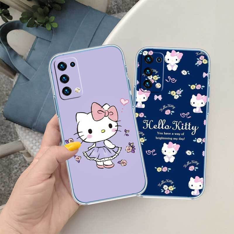 Cute Hello kitty Case for Motorola E7 E22 E20 E13 E15 E22S E30 E40 G10 G20 G04 G22 G23 G05 G75 G35 G55 G6 G7 G8 G9 Plus Power Play